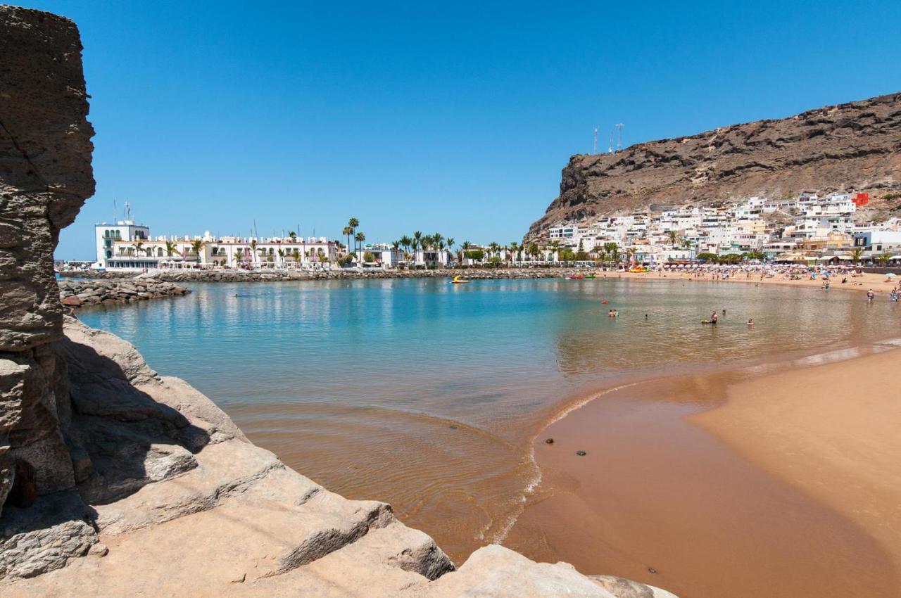 Luxury Beachfront Mogan Puerto De Mogan Bagian luar foto
